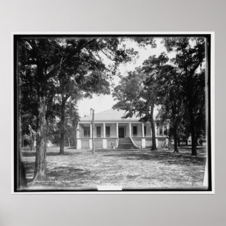 Pôster Beauvoir, casa de Jefferson Davis perto de Biloxi,