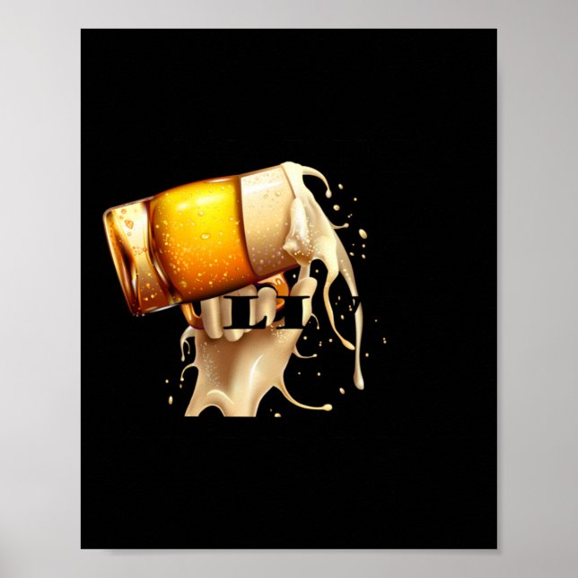 Poster Bebado Lives Sticker (Frente)