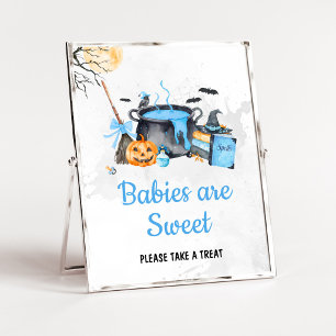 Poster Bebê Azul está a Caminho Bebês são Sinal Doce