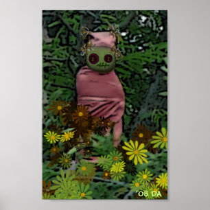 Poster Bebê da boneca do Voodoo