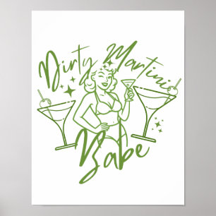 Poster Bebê Dirty Martini
