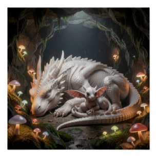 Pôster Bebê Dragão