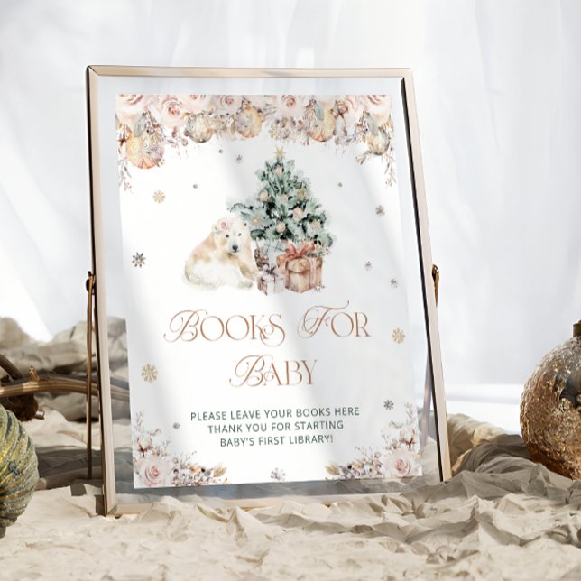 Poster Bebê, é Frio Fora do Urso Livros para Bebê (Criador carregado)