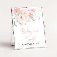 Bebê em Bloom Blush Bebês Flóridos Rosa são Doce