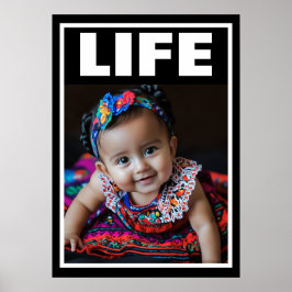 Poster Bebê Espanhola Linda Pro-Vida