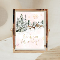 Bebê Frio Fora do Inverno Obrigado por vir