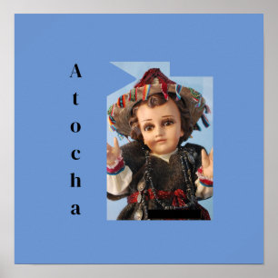 Poster Bebê Jesus de Atocha