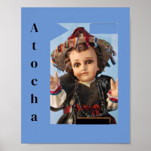 Poster Bebê Jesus de Atocha