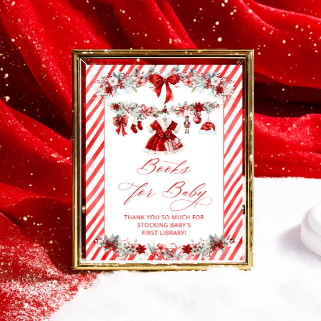 Poster Bebê, livros frios do lado de fora para Chá de fra (Criador carregado)