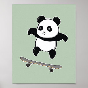 Poster Bebê Panda