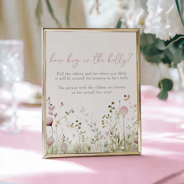 Poster Bebê Rosa Em Borracha De Flor Selvagem De Sangue J (Criador carregado)