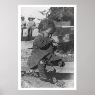 Pôster Bebê tocando em Nome 1906