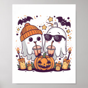 Poster Bebendo Fantástico Figurino de Dia de as Bruxas en