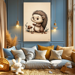 Poster BebêouriçoCachorrodoce Berçário Florestal Escandin