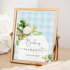 Poster Bebês azuis crescidos localmente Os bebês são Post