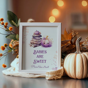 Poster Bebês de abóbora são doces