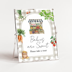 Poster Bebês de Chuveiro de Produtores Localmente Cultiva