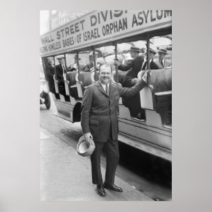 Pôster Bebês desabrigados de Israel, 1920