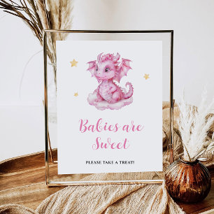 Poster Bebês Dragão Bebês são Doces
