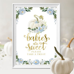 Poster Bebês São Doce Por Favor Pegue um Petisco Placa