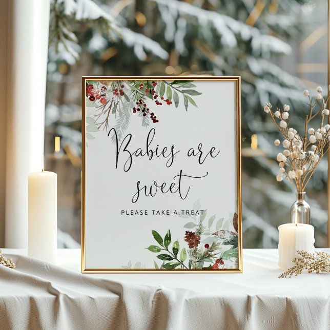 Poster Bebês verdes e vernais são doces (Criador carregado)