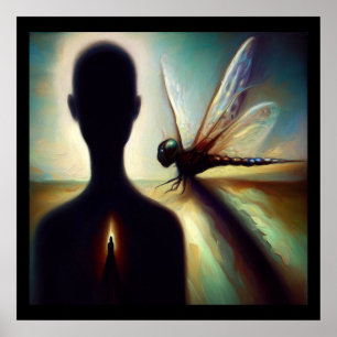 Poster Bebida Espirita Animal Dragonfly 1