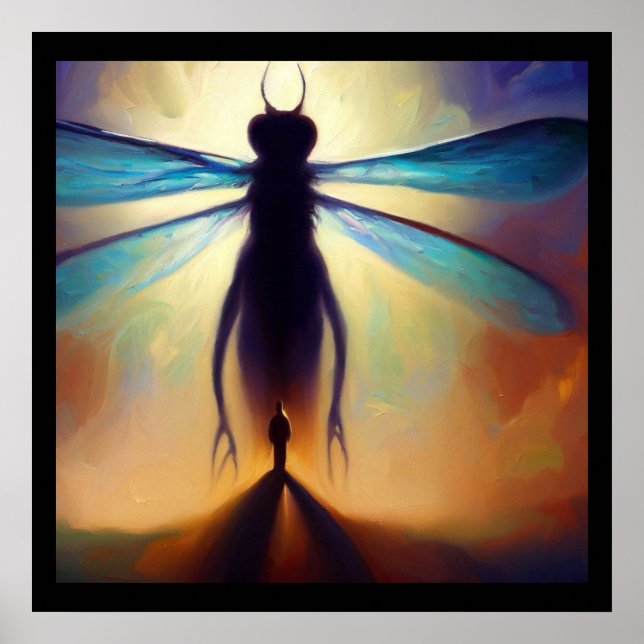 Poster Bebida Espirituosa Animal Dragonfly 2 (Frente)