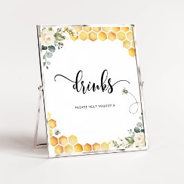 Poster Bebidas aquáticas Ajudem-se