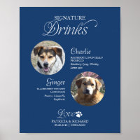 Bebidas com Foto de Animais de Estimação Assinatur