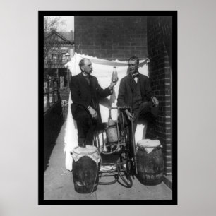 Poster Bebidas do fazer a maneira antiquado
