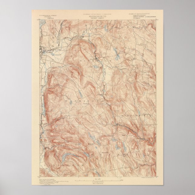 Pôster Becket, Massachusetts (Frente)