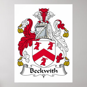 Poster Beckwith Family Crest
