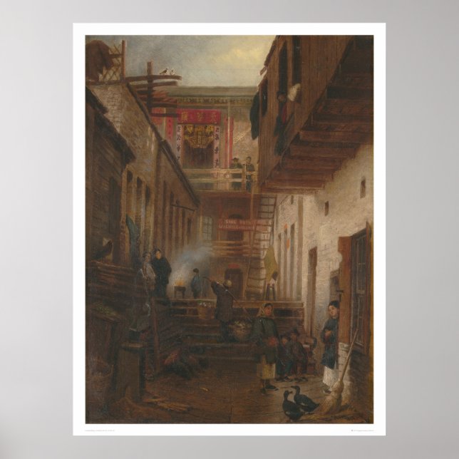 Pôster Beco Chinatown, Sing Yuen Washing & Ironing(1228) (Frente)