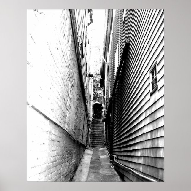 Poster Beco em Sausalito (Frente)