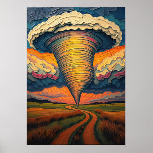 Poster Beco Tornado - O Poder da Tempestade