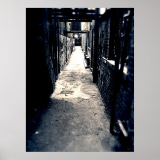 Poster Beco urbano