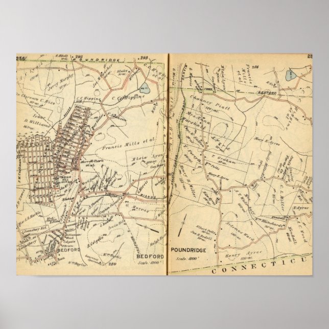 Poster Bedford, Nova Iorque (Frente)