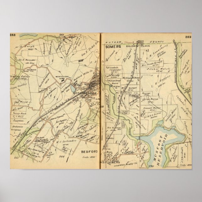 Poster Bedford, Nova Iorque 4 (Frente)