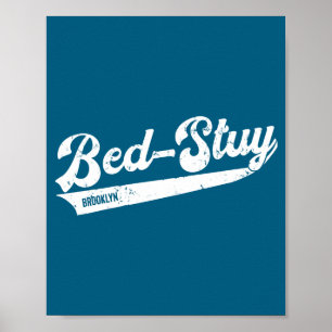 Poster Bedford Stuyvesant Bed Stuy Brooklyn Nova York
