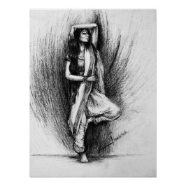 Pôster Bedhunda - pintura figurativa