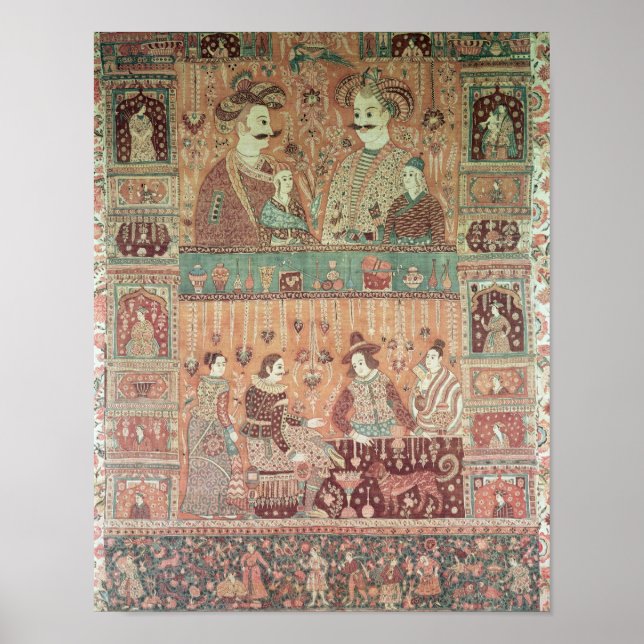 Poster Bedspread representando os potentes nativos (Frente)