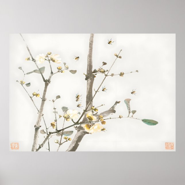 Poster Bee Art (Frente)