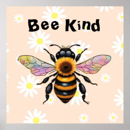 Poster Bee Kind