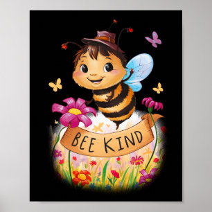 Poster Bee Kind Sticker2