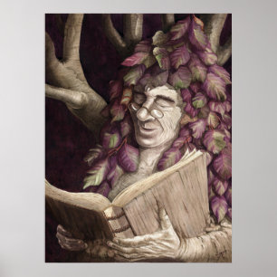 Poster Beech Dryad