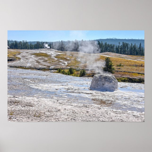 Poster Beehive Geyser, Parque Nacional de Yellowstone (Frente)