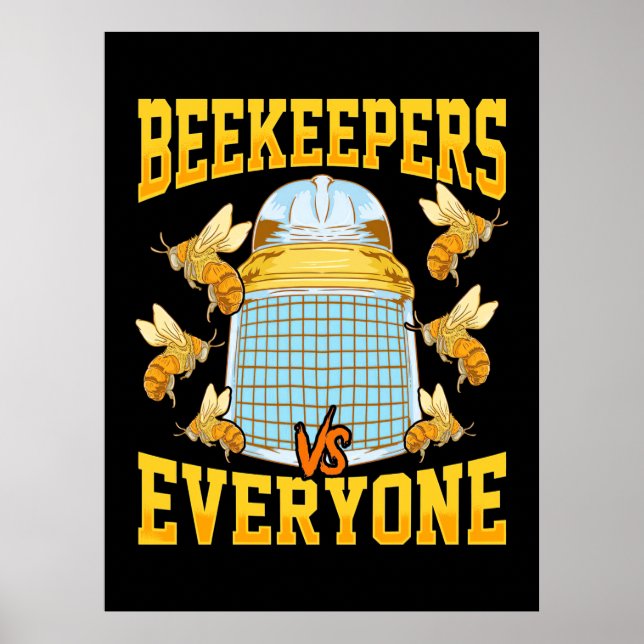 Poster Beekeeper Gift | Beekeepers And Everyone (Frente)
