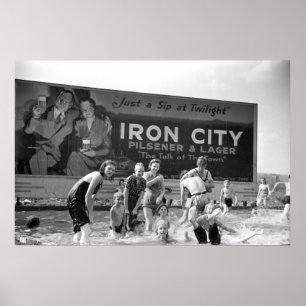 Pôster Beer Billboard, 1938