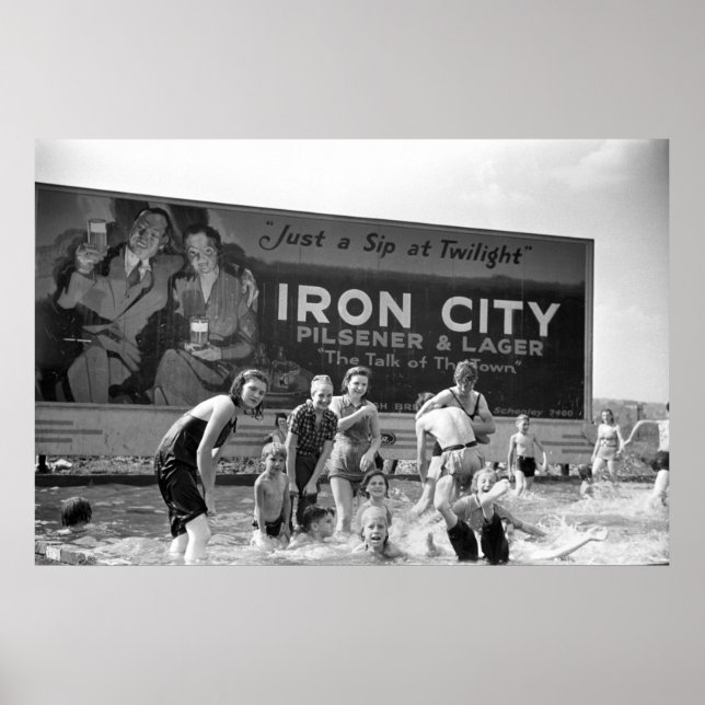 Pôster Beer Billboard, 1938 (Frente)