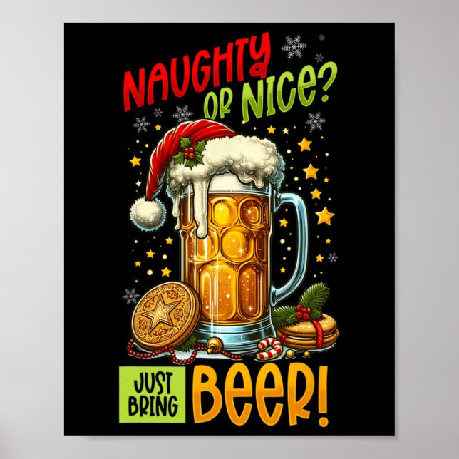 Poster Beer Natal Lover (Frente)